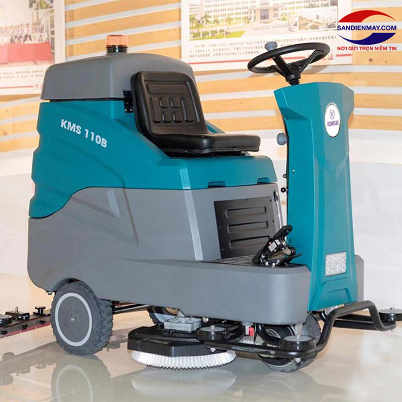 Máy chà sàn ngồi lái có độ bền bỉ và an toàn cao